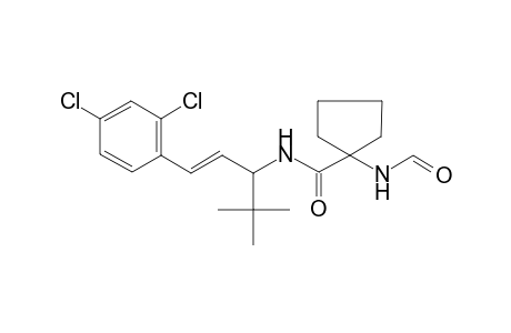 1-Formylaminocyclopentanecarboxylic acid [1-tert-butyl-3-(2,4-dichlorophenyl)allyl]amide
