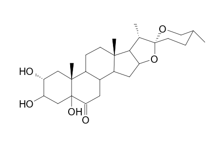 Anzurogenin A / 2.alpha.,3.beta.,5.beta.-trihydroxy-25(E)-spirostan-6-one
