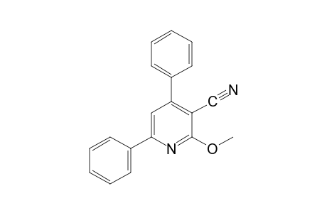 4,6-diphenyl-2-methoxynicotinonitrile
