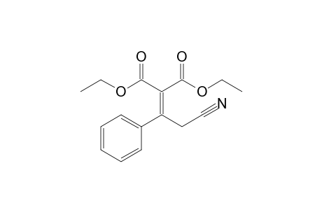 Diethyl 3-cyano-2-phenylpropene-1,1-dicarboxylate