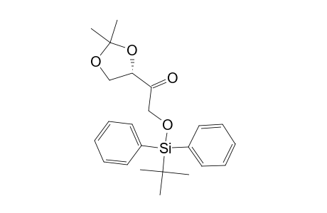 2-(tert-butyl-di(phenyl)silyl)oxy-1-[(4S)-2,2-dimethyl-1,3-dioxolan-4-yl]ethanone