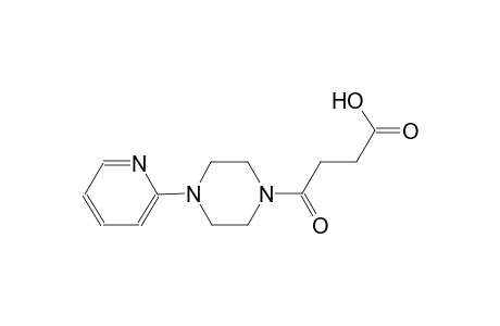 4-oxo-4-[4-(2-pyridinyl)-1-piperazinyl]butanoic acid