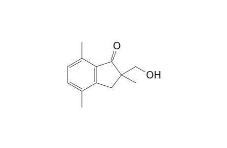 2-(Hydroxymethyl)-2,4,7-trimethyl-indan-1-one