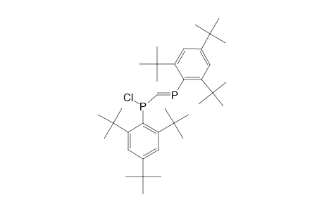 chloro-(2,4,6-tritert-butylphenyl)-[(2,4,6-tritert-butylphenyl)phosphanylidenemethyl]phosphane