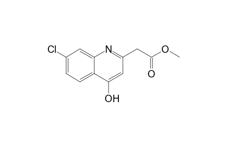 Methyl 2-(4'-hydroxy-7'-chloroquinolin-2'-yl)-acetate