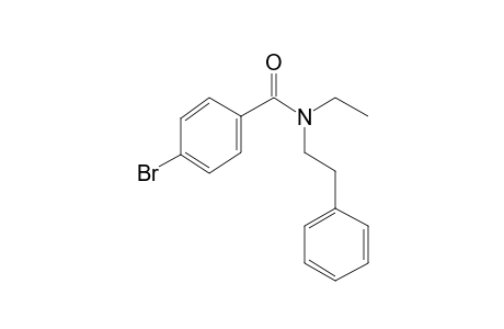 Benzamide, 4-bromo-N-(2-phenylethyl)-N-ethyl-