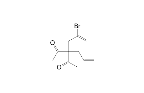 2,4-Pentanedione, 3-(2-bromo-2-propenyl)-3-(2-propenyl)-