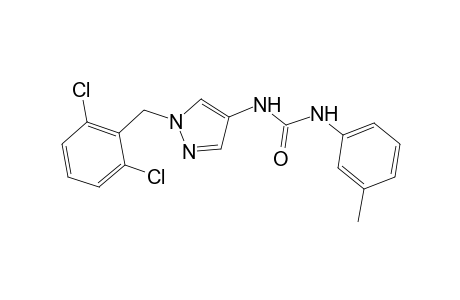 N-[1-(2,6-dichlorobenzyl)-1H-pyrazol-4-yl]-N'-(3-methylphenyl)urea