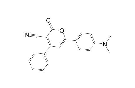 6-[4-(Dimethylamino)phenyl]-2-oxo-4-phenyl-2H-pyran-3-carbonitrile