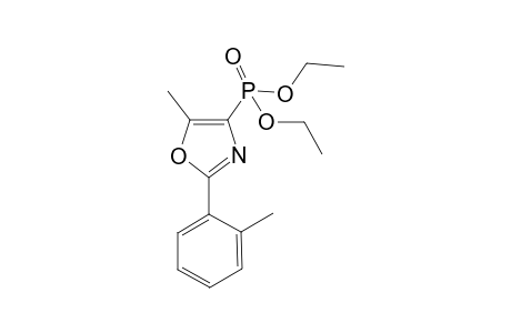 4-[O,O-Diethylphosphoryl]-5-methyl-2-(2'-methylphenyl)oxazole