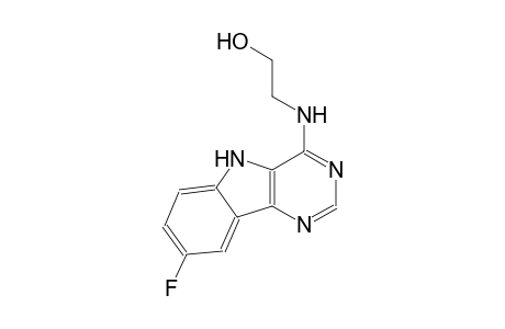 2-[(8-fluoro-5H-pyrimido[5,4-b]indol-4-yl)amino]ethanol