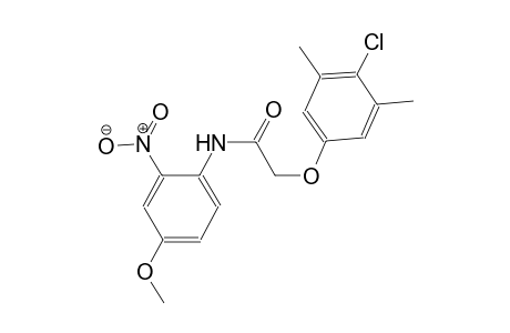 2-(4-chloro-3,5-dimethylphenoxy)-N-(4-methoxy-2-nitrophenyl)acetamide