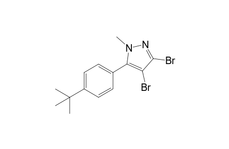 3,4-Dibromo-5-(4-tert-butylphenyl)-1-methyl-1H-pyrazole