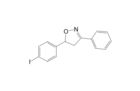 5-(4-iodophenyl)-3-phenyl-isoxazoline