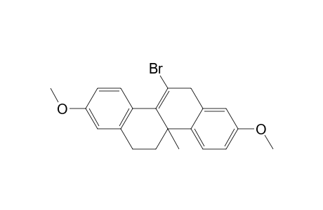 Chrysene, 11-bromo-4b,5,6,12-tetrahydro-2,8-dimethoxy-4b-methyl-