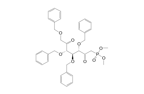 3,4,5,7-TETRA-O-BENZYL-1-DEOXY-1-(DIMETHYLPHOSPHORYL)-D-XYLO-2,6-HEPTADIULOSE,ISOMER-#1