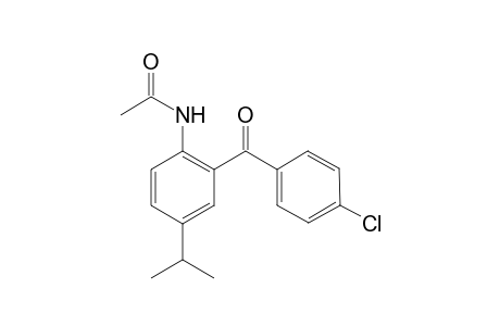 N-(2-(4-chlorobenzoyl)-4-isopropylphenyl)acetamide