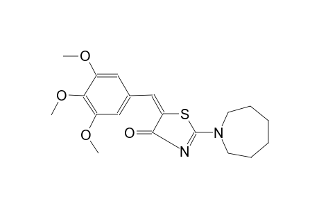 (5E)-2-(1-azepanyl)-5-(3,4,5-trimethoxybenzylidene)-1,3-thiazol-4(5H)-one
