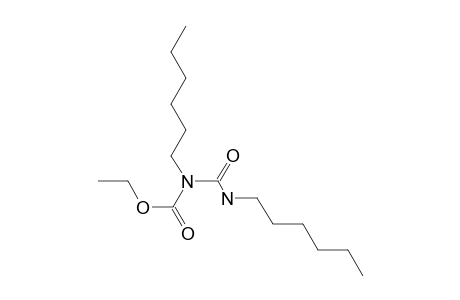 Ethyl n,n'-dihexylallophanate