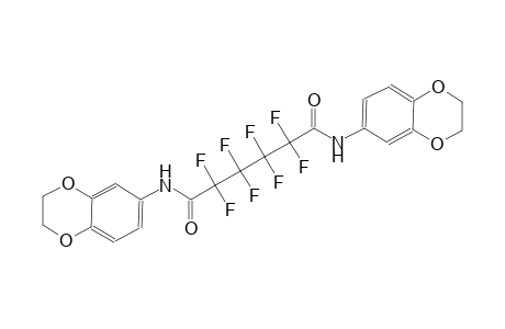 N~1~,N~6~-di(2,3-dihydro-1,4-benzodioxin-6-yl)-2,2,3,3,4,4,5,5-octafluorohexanediamide