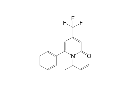 1-(1-methylallyl)-6-phenyl-4-(trifluoromethyl)pyridin-2-one