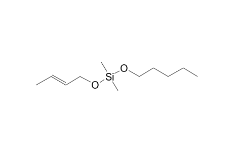 Silane, dimethyl(but-2-enyloxy)pentyloxy-