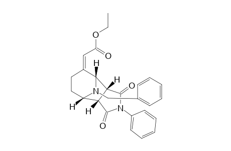 Ethyl (Z,1RS,2RS,6SR,7RS)-(11-benzyl-3,5-dioxo-4-phenyl-4,11-diaza-tricyclo[5.3.1.0(2,6)]undec-8-ylidene)-acetate