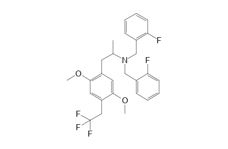 N,N-Bis(2-Fluorobenzyl)-2,5-dimethoxy-4-(2,2,2-trifluoroethyl)amphetamine