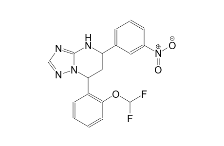 difluoromethyl 2-[5-(3-nitrophenyl)-4,5,6,7-tetrahydro[1,2,4]triazolo[1,5-a]pyrimidin-7-yl]phenyl ether