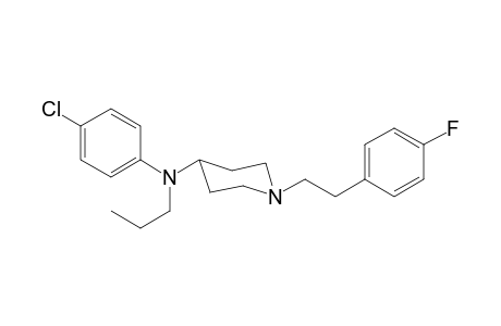 N-4-Chlorophenyl-1-[2-(4-fluorophenyl)ethyl]-N-propyl-piperidin-4-amine