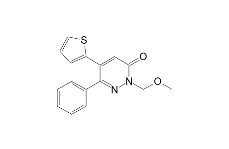 5-(Thienyl)-2-methoxymethyl-6-phenylpyridazin-3-one