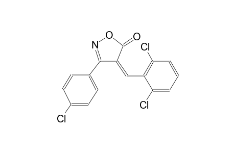 5(4H)-isoxazolone, 3-(4-chlorophenyl)-4-[(2,6-dichlorophenyl)methylene]-, (4Z)-