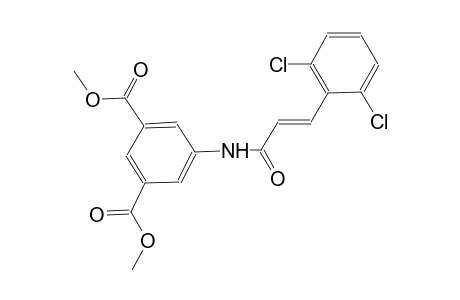 dimethyl 5-{[(2E)-3-(2,6-dichlorophenyl)-2-propenoyl]amino}isophthalate