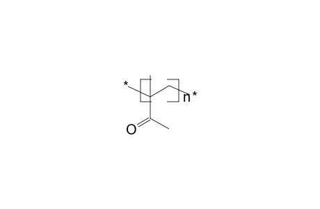 Poly(1-methyl-1-acetylethylene)