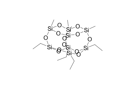 Tetramethyltetraethyloctasilsesquioxane
