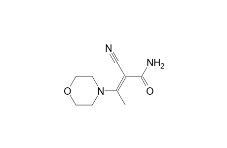 2-Butenamide, 2-cyano-3-(4-morpholinyl)-, (E)-