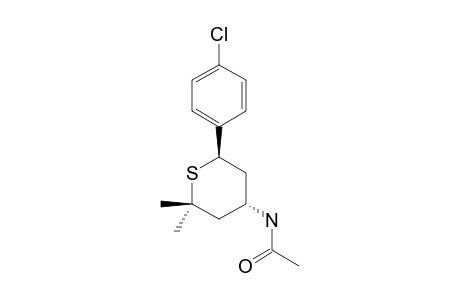 CIS-2,2-DIMETHYL-6-PARA-CHLOROPHENYL-R-4-(N-ACETYL)-AMINOTHIANE