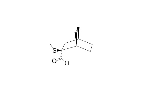 2-exo-Thiomethyl-bicyclo-[2.2.2]-5-heptene-2-endo-carboxylic-acid