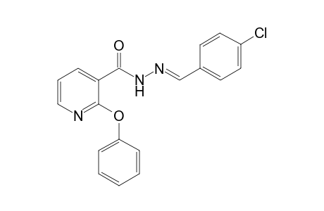 (4-Chlorobenzylidene)-2-phenoxynicotinic acid hydrazide