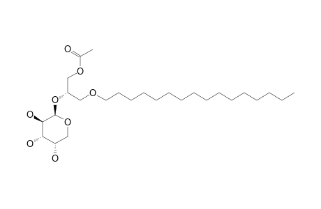 (2R)-1-ACETOXY-3-HEXADECYLOXY-PROPYL-BETA-D-ARABINOPYRANOSIDE