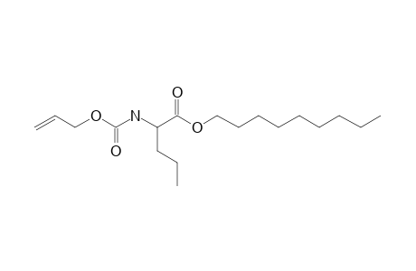 L-Norvaline, N-allyloxycarbonyl-, nonyl ester