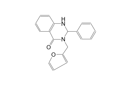 4(1H)-quinazolinone, 3-(2-furanylmethyl)-2,3-dihydro-2-phenyl-