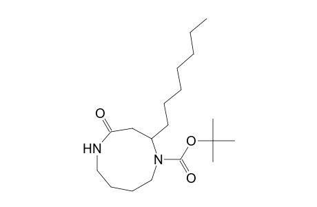 5-(tert-Butoxycarbonyl)-4-heptyl-1,5-diazacyclononan-2-one