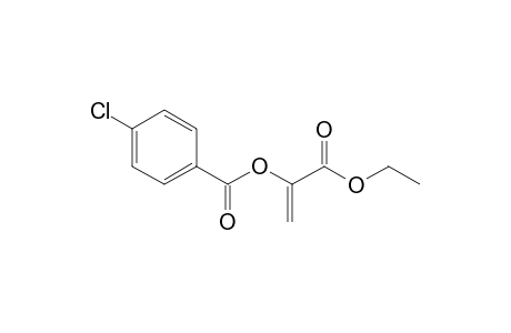 (3-ethoxy-3-oxidanylidene-prop-1-en-2-yl) 4-chloranylbenzoate