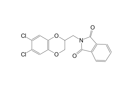 1H-isoindole-1,3(2H)-dione, 2-[(6,7-dichloro-2,3-dihydro-1,4-benzodioxin-2-yl)methyl]-