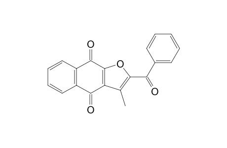 2-Benzoyl-3-methylnaphtho[2,3-b]furan-4,9-dione