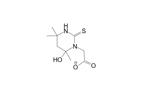 (6-hydroxy-4,4,6-trimethyl-2-thioxotetrahydro-1(2H)-pyrimidinyl)acetate