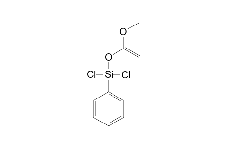 DICHLORO-[(1-METHOXYETHENYL)-OXY]-PHENYLSILANE