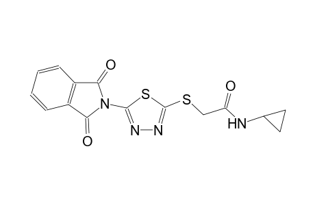 acetamide, N-cyclopropyl-2-[[5-(1,3-dihydro-1,3-dioxo-2H-isoindol-2-yl)-1,3,4-thiadiazol-2-yl]thio]-