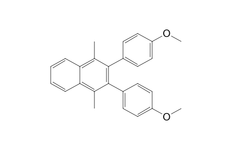 1,4-Dimethyl-2,3-bis(p-methoxyphenyl)-naphthalene